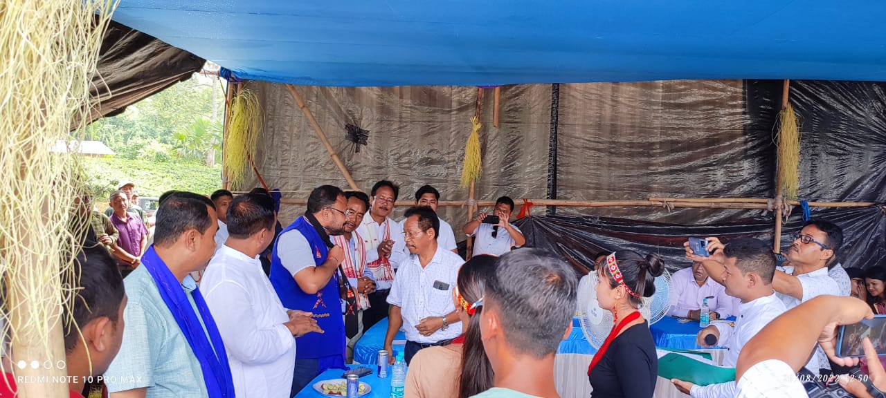 Village outreach programme in Rusa