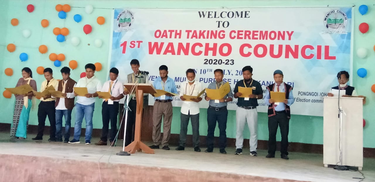 Oath Taking Ceremony — 1st Wancho Council